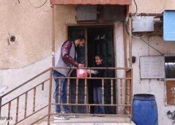 Makanan Berbuka Puasa untuk 625 Warga Palestina di Nablus Tepi Barat