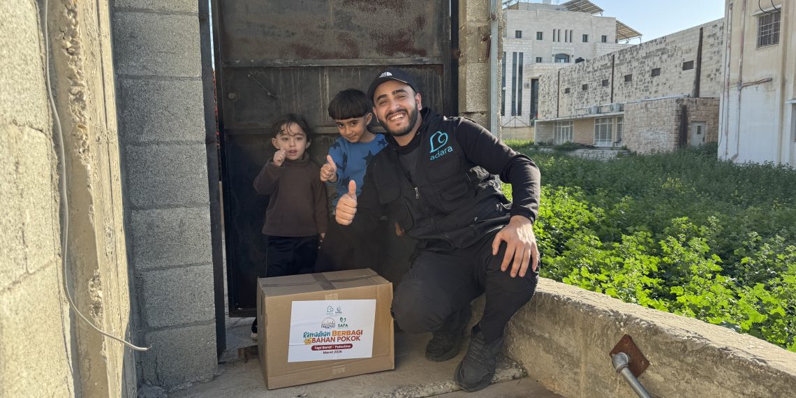 Bahan Pokok Ramadan untuk 160 Keluarga di Tulkarem Tepi Barat
