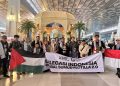 Pelepasan Delegasi Indonesia Global Peace Convoy Indonesia ke Turki untuk GSF 2.0 pada Selasa (28/4).