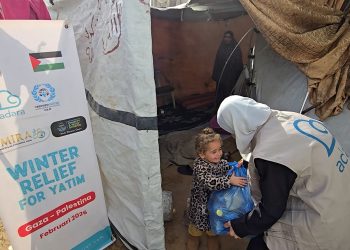 Ratusan Paket Kebaikan bagi Anak-Anak Yatim Gaza
