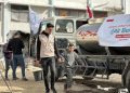 Konvoi Truk Air Bersih Sahabat Adara Memasuki Gaza
