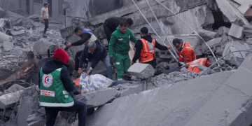 8.000 Jenazah di Gaza Masih Tertimbun Reruntuhan