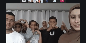 Anak yatim Gaza dalam Temu Kangen Dekap Yatim Palestina, Kamis (21/5).