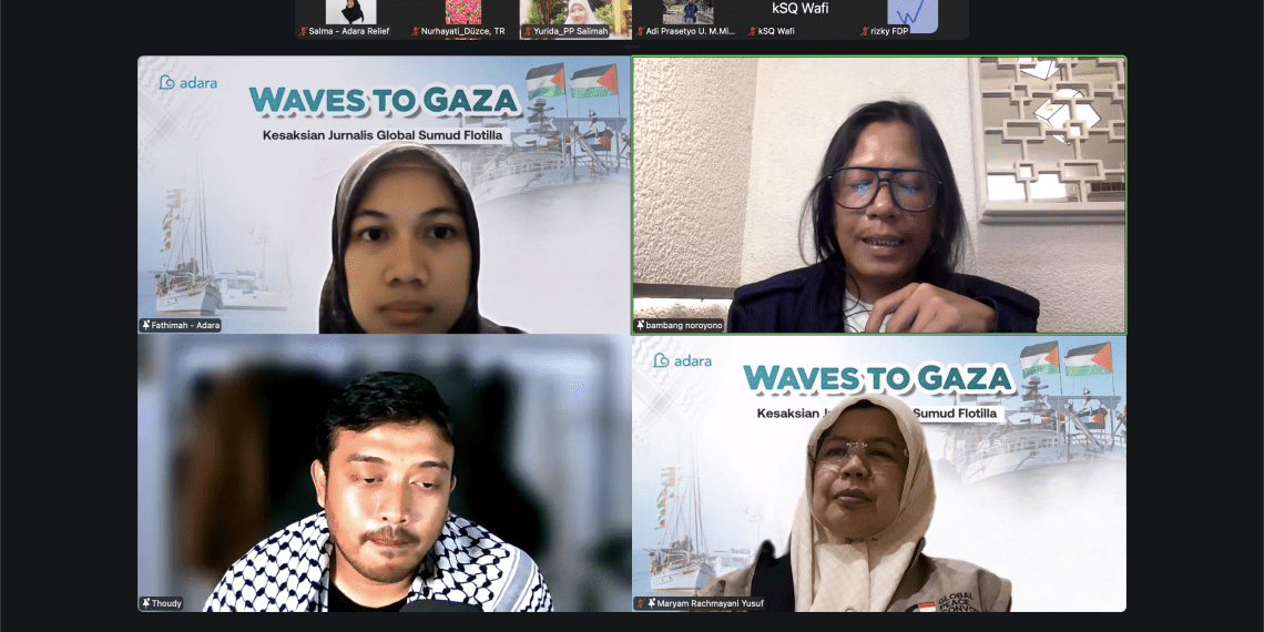 Waves to Gaza: Relawan Indonesia Ungkap Kekerasan Zionis Israel terhadap Aktivis Global Sumud Flotilla