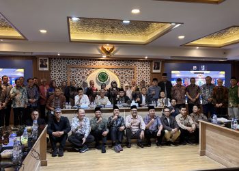 Adara hadir dalam FGD Kongres Umat Islam Indonesia (KUII) VIII Tahun 2026 di Kantor MUI Pusat, Kamis (26/6).