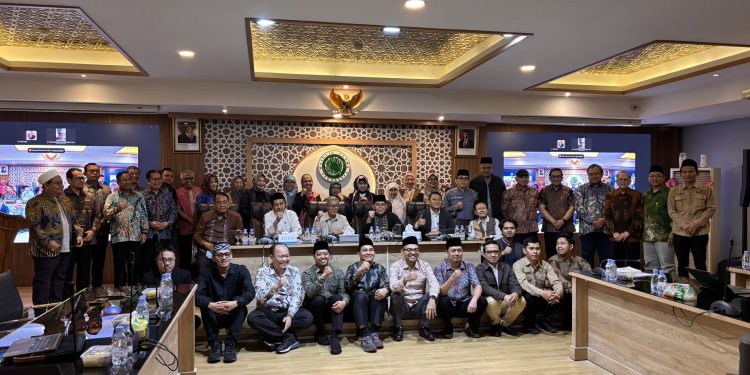 Adara hadir dalam FGD Kongres Umat Islam Indonesia (KUII) VIII Tahun 2026 di Kantor MUI Pusat, Kamis (26/6).
