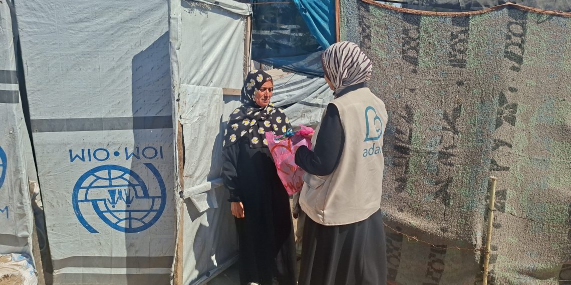 Dekap Keluarga Palestina Melalui Bantuan Bermartabat untuk Para Perempuan Gaza