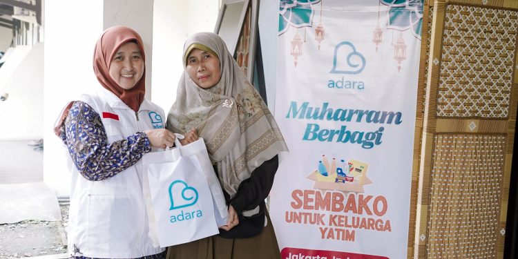 Muharram Berbagi: Adara Bantu Ibu Tunggal Penuhi Kebutuhan Keluarga