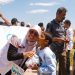 Latifah Hariawati. Direktur Program Adara salurkan Bagi-Bagi Qurban dari Sahabat Adara pada kamp pengungsian di Suriah.