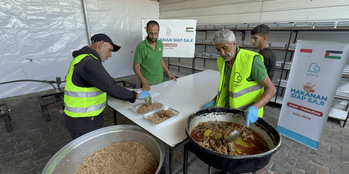 Seporsi Makanan Siap Saji untuk Gaza