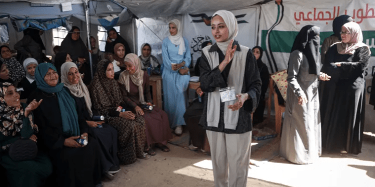 Ruang Aman Perempuan Gaza Bantu Penyintas Perang Pulihkan Trauma Psikologis