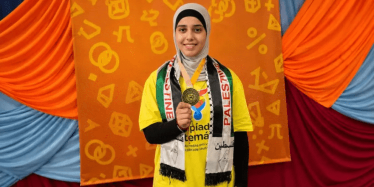 Tala Awad, Siswi Gaza Raih Emas Olimpiade Matematika Brasil