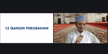Ust. Asep Sobari mengupas tuntas 13 Qanun Perubahan dalam Saladin Leadership Circle #2: Upaya 50 Tahun Melahirkan Generasi Shalahuddin.