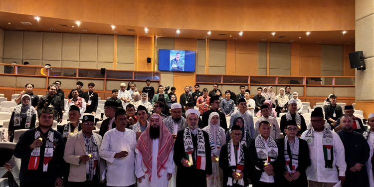 Direktur Utama Adara Relief International, Maryam Rachmayani, menghadiri Simposium Masjidil Aqsa dan Palestina (SIMATINA) 2026 (31/8).