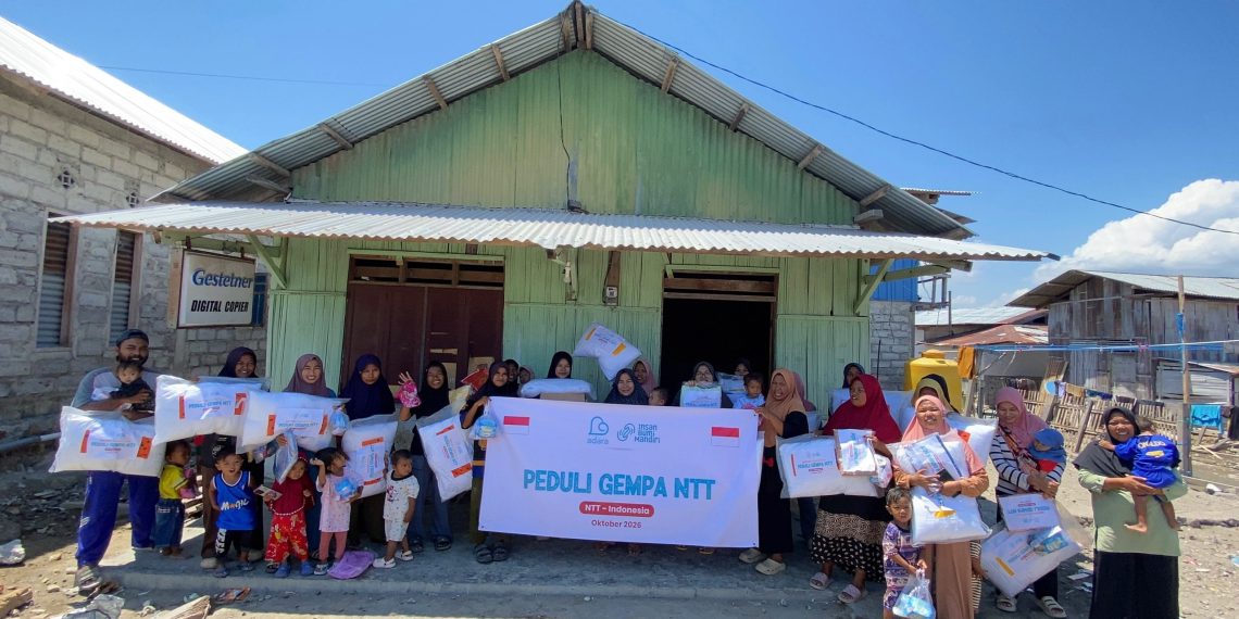 Sahabat Adara Kembali Salurkan Bantuan Batch Empat untuk Penyintas Gempa NTT